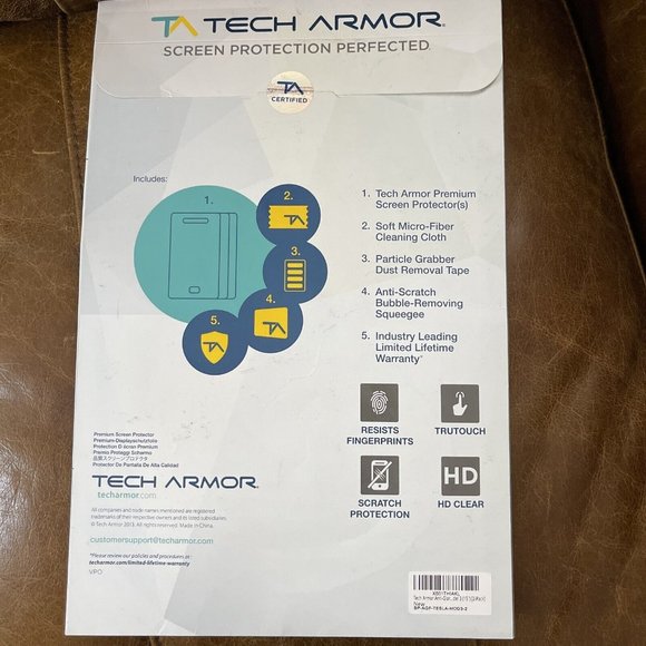 Tech Armor Anti-Glare/Anti-Fingerprint Screen Protector for Tesla 3 15” - Picture 3 of 4